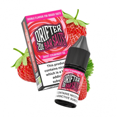 SWEET STRAWBERRY ICE NICSALT 10ML - DRIFTER BAR JUICE