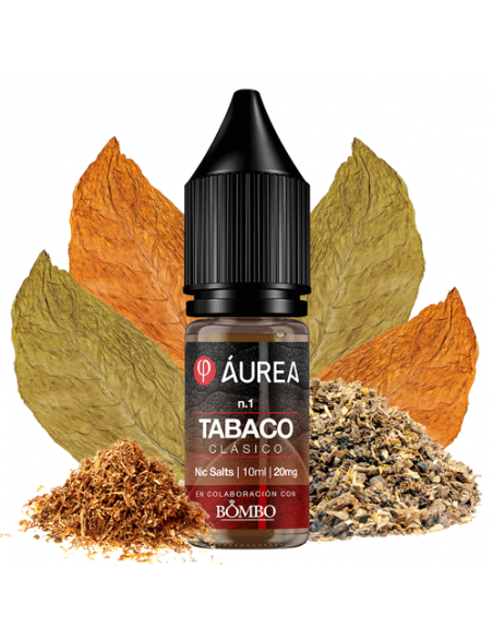 SALES DE NICOTINA N1 TABACO CLASICO 10ML - AUREA