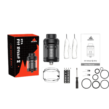 FAT RABBIT TANK RTA 2 28MM - HELLVAPE FAT RABBIT TANK RTA 2 28MM - HELLVAPE
