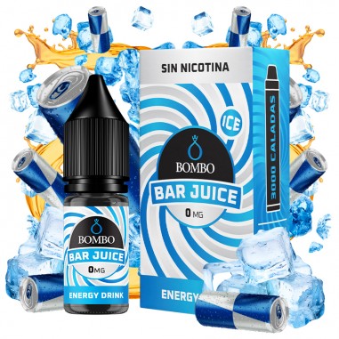 SALES ENERGY DRINK ICE 10ML - BAR JUICE & BOMBO SALES ENERGY DRINK ICE 10ML - BAR JUICE & BOMBO