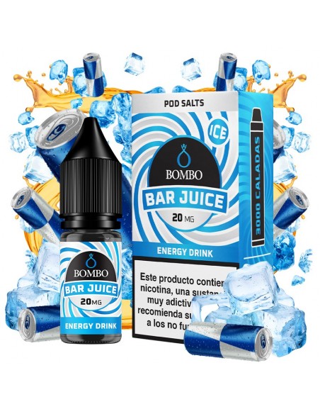 SALES ENERGY DRINK ICE 10ML - BAR JUICE & BOMBO