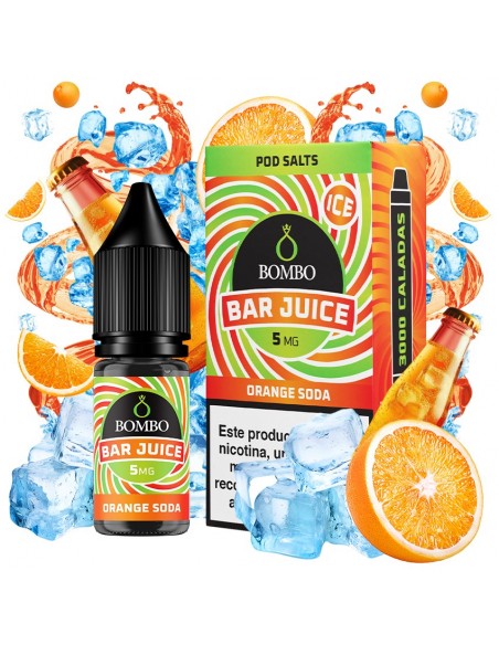 SALES ORANGE SODA ICE 10ML - BAR JUICE & BOMBO