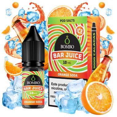 SALES ORANGE SODA ICE 10ML - BAR JUICE & BOMBO SALES ORANGE SODA ICE 10ML - BAR JUICE & BOMBO