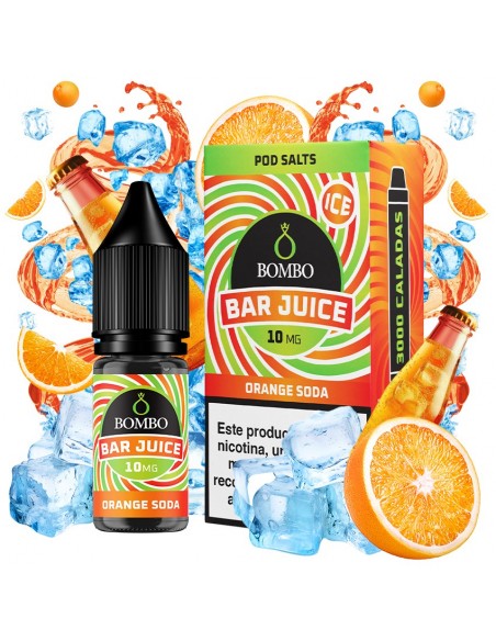 SALES ORANGE SODA ICE 10ML - BAR JUICE & BOMBO
