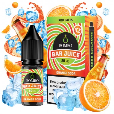 SALES ORANGE SODA ICE 10ML - BAR JUICE & BOMBO SALES ORANGE SODA ICE 10ML - BAR JUICE & BOMBO