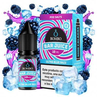 SALES ULTRA BLUE RAZZ ICE 10ML - BAR JUICE & BOMBO SALES ULTRA BLUE RAZZ ICE 10ML - BAR JUICE & BOMBO
