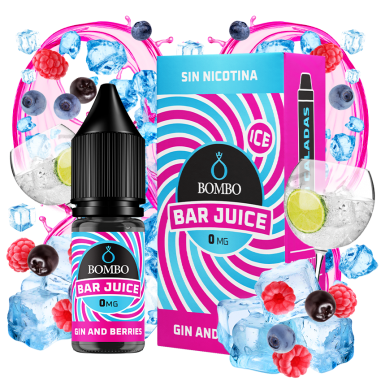 SALES GIN & BERRIES ICE 10ML - BAR JUICE & BOMBO SALES GIN & BERRIES ICE 10ML - BAR JUICE & BOMBO