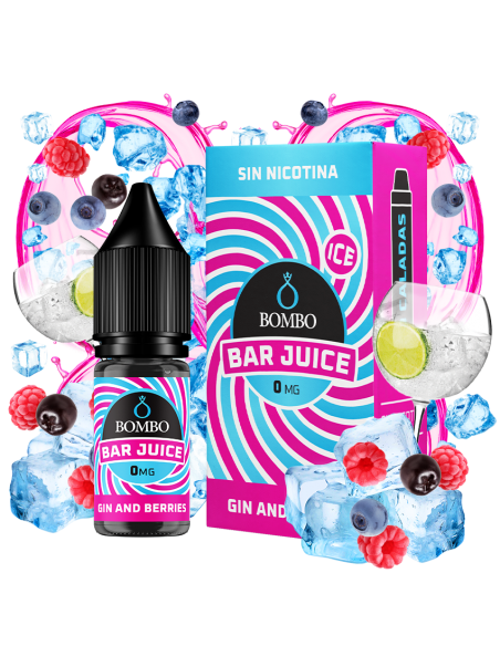 SALES GIN & BERRIES ICE 10ML - BAR JUICE & BOMBO