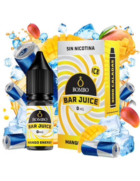 SALES MANGO ENERGY ICE 10ML - BAR JUICE & BOMBO