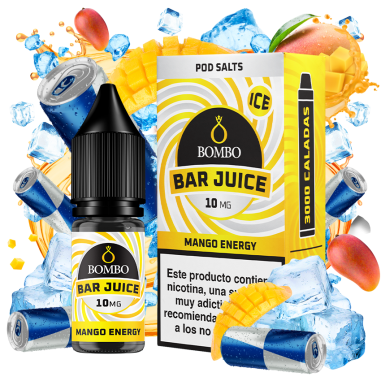 SALES MANGO ENERGY ICE 10ML - BAR JUICE & BOMBO SALES MANGO ENERGY ICE 10ML - BAR JUICE & BOMBO