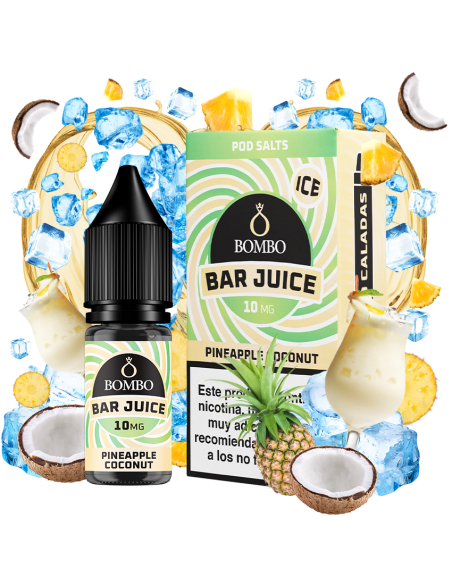SALES PINEAPPLE COCONUT ICE 10ML - BAR JUICE & BOMBO