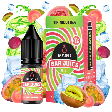 SALES KIWI GUAVA PASSION ICE 10ML - BAR JUICE & BOMBO SALES KIWI GUAVA PASSION ICE 10ML - BAR JUICE & BOMBO