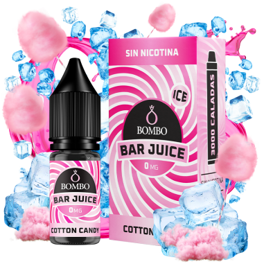SALES COTTON CANDY 10ML ICE - BAR JUICE & BOMBO SALES COTTON CANDY 10ML ICE - BAR JUICE & BOMBO