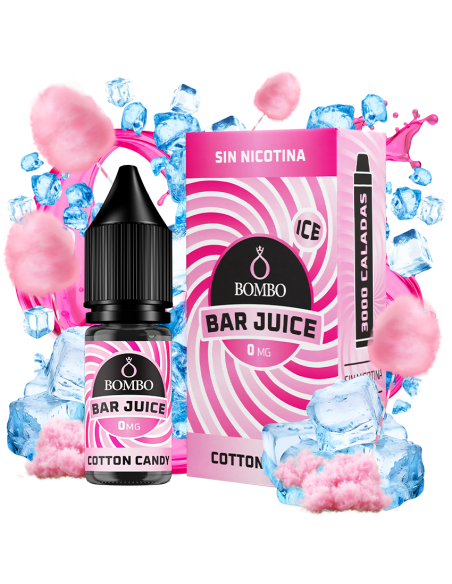 SALES COTTON CANDY 10ML ICE - BAR JUICE & BOMBO