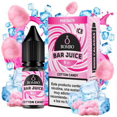 SALES COTTON CANDY 10ML ICE - BAR JUICE & BOMBO SALES COTTON CANDY 10ML ICE - BAR JUICE & BOMBO