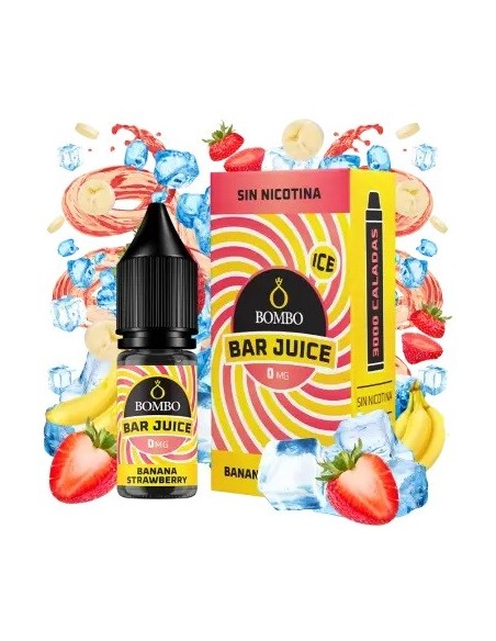 SALES BANANA STRAWBERRY ICE 10ML - BAR JUICE & BOMBO