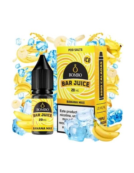 SALES BANANA MAX ICE 10ML - BAR JUICE & BOMBO