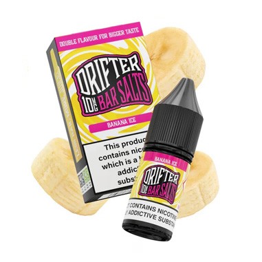 BANANA ICE NICSALT 10ML - DRIFTER BAR JUICE BANANA ICE NICSALT 10ML - DRIFTER BAR JUICE