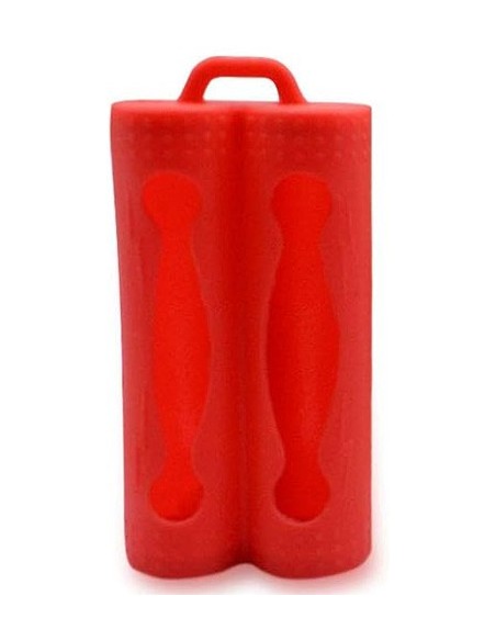 FUNDA SILICONA DOS BATERIAS 18650 - IVAPEO