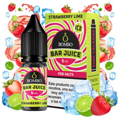 SALES STRAWBERRY LIME ICE 10ML - BAR JUICE & BOMBO SALES STRAWBERRY LIME ICE 10ML - BAR JUICE & BOMBO