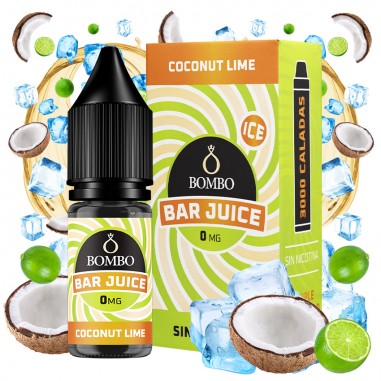 SALES COCONUT LIME ICE 10ML - BAR JUICE & BOMBO SALES COCONUT LIME ICE 10ML - BAR JUICE & BOMBO