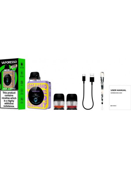 XROS NANO 4 1350MAH 30W 2ML - VAPORESSO
