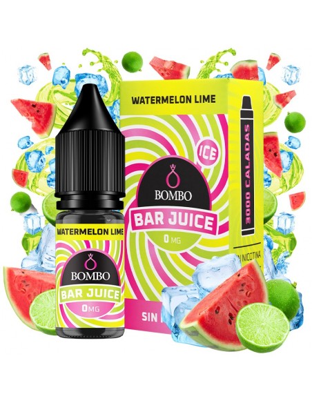 SALES WATERMELON LIME ICE 10ML - BAR JUICE & BOMBO