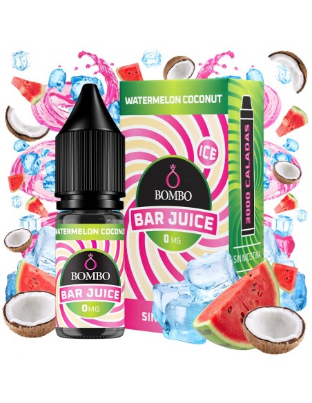 SALES WATERMELON COCONUT ICE 10ML - BAR JUICE & BOMBO