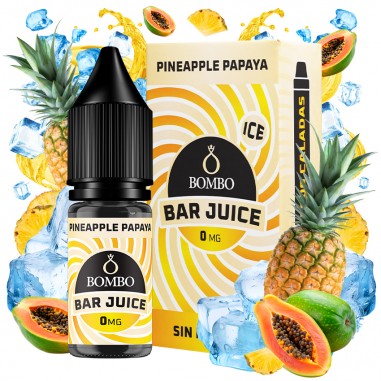 SALES PINEAPPLE PAPAYA ICE 10ML - BAR JUICE & BOMBO SALES PINEAPPLE PAPAYA ICE 10ML - BAR JUICE & BOMBO