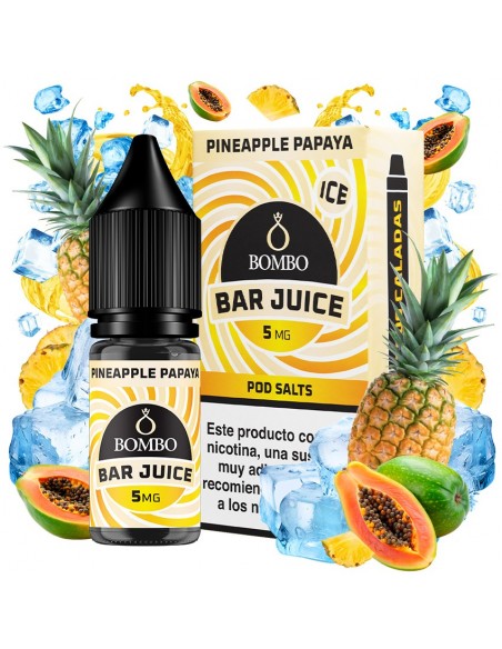 SALES PINEAPPLE PAPAYA ICE 10ML - BAR JUICE & BOMBO