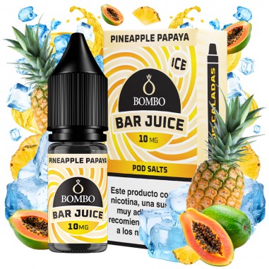 SALES PINEAPPLE PAPAYA ICE 10ML - BAR JUICE & BOMBO SALES PINEAPPLE PAPAYA ICE 10ML - BAR JUICE & BOMBO
