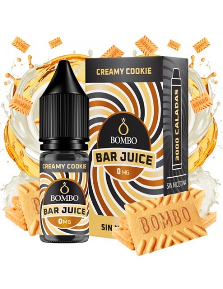 SALES CREAMY COOKIE 10ML - BAR JUICE & BOMBO