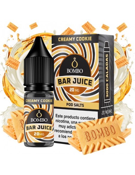 SALES CREAMY COOKIE 10ML - BAR JUICE & BOMBO