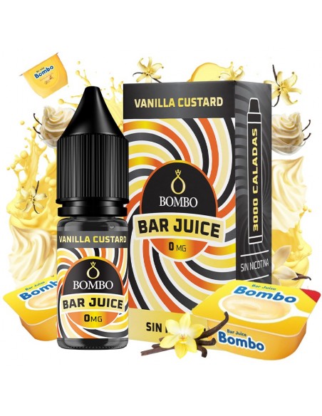 SALES VANILLA CUSTARD 10ML - BAR JUICE & BOMBO