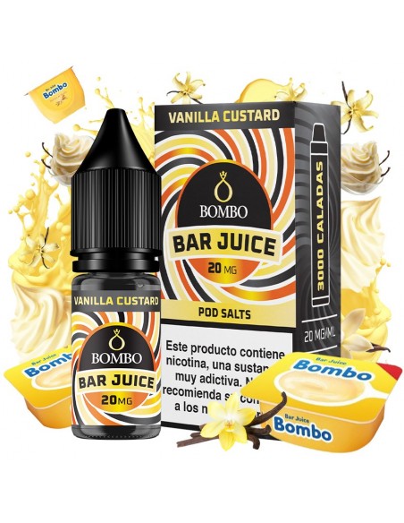 SALES VANILLA CUSTARD 10ML - BAR JUICE & BOMBO