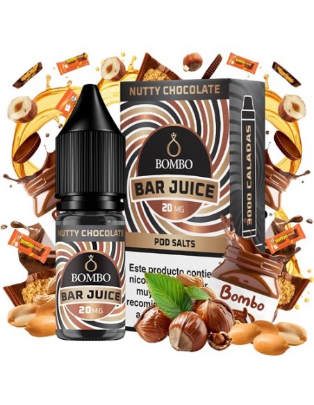 SALES NUTTY CHOCOLATE 10ML - BAR JUICE & BOMBO