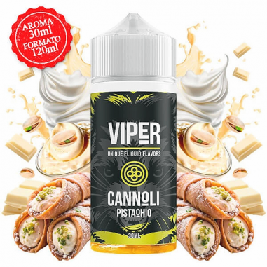 AROMA CANNOLI PISTACHIO 30ML LONGFILL - VIPER AROMA CANNOLI PISTACHIO 30ML LONGFILL - VIPER