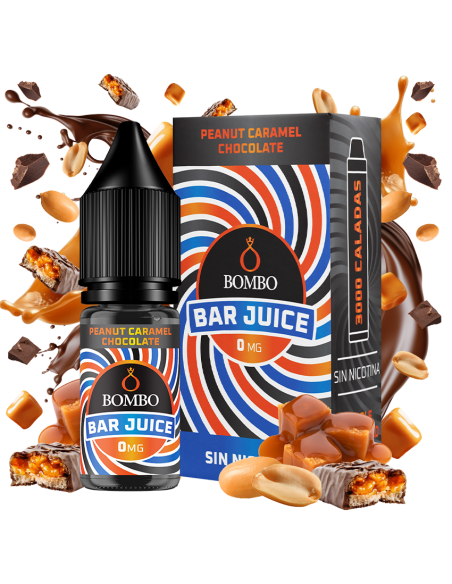 SALES PEANUT CARAMEL CHOCOLATE 10ML - BAR JUICE & BOMBO