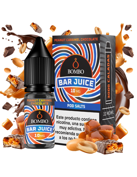SALES PEANUT CARAMEL CHOCOLATE 10ML - BAR JUICE & BOMBO