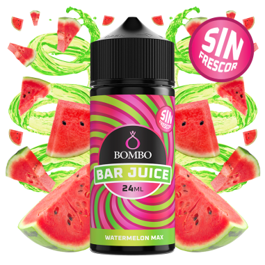 AROMA WATERMELON MAX SIN FRESCOR 24ML LONGFILL - BAR JUICE & BOMBO