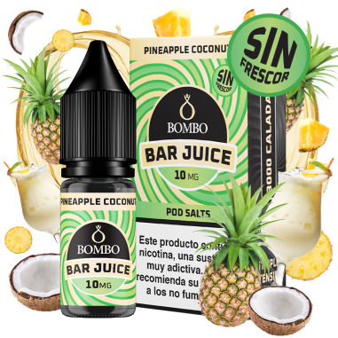 SALES PINEAPPLE COCONUT SIN FRESCOR 10ML - BAR JUICE & BOMBO SALES PINEAPPLE COCONUT SIN FRESCOR 10ML - BAR JUICE & BOMBO