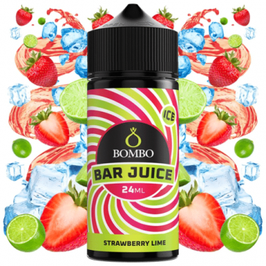 AROMA STRAWBERRY LIME ICE 24ML LONGFILL - BAR JUICE & BOMBO AROMA STRAWBERRY LIME ICE 24ML LONGFILL - BAR JUICE & BOMBO