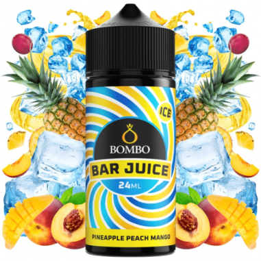 AROMA PINEAPPLE PEACH MANGO 24ML LONGFILL - BAR JUICE & BOMBO