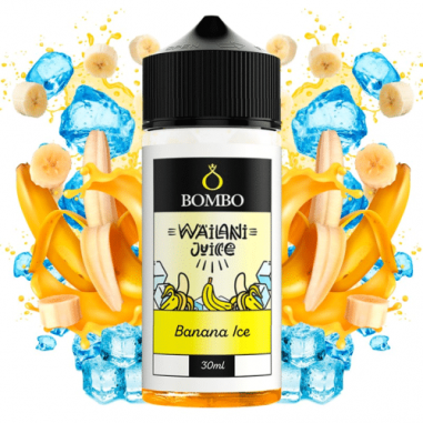 AROMA BANANA ICE WAILANI JUICE 30ML LONGFILL - BOMBO