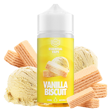 AROMA VANILLA BISCUIT 30ML LONGFILL - ESSENTIAL VAPE AROMA VANILLA BISCUIT 30ML LONGFILL - ESSENTIAL VAPE