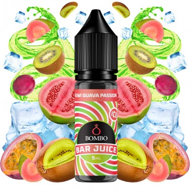 AROMA KIWI GUAVA PASSION 5ML LONGFILL - BAR JUICE & BOMBO