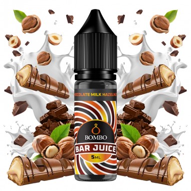 AROMA CHOCOLATE MILK HAZELNUT 5ML LONGFILL - BAR JUICE & BOMBO