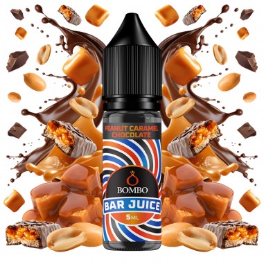 AROMA PEANUT CARAMEL CHOCOLATE 5ML LONGFILL - BAR JUICE & BOMBO AROMA PEANUT CARAMEL CHOCOLATE 5ML LONGFILL - BAR JUICE & BOMBO