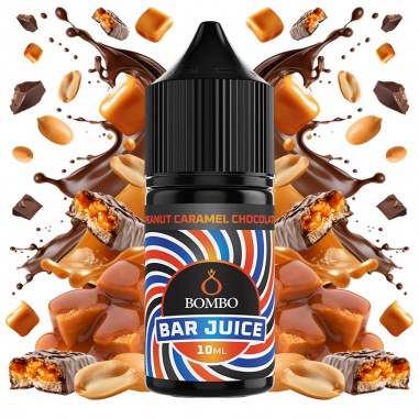 AROMA PEANUT CARAMEL CHOCOLATE 10ML LONGFILL - BAR JUICE & BOMBO AROMA PEANUT CARAMEL CHOCOLATE 10ML LONGFILL - BAR JUICE & BOMBO
