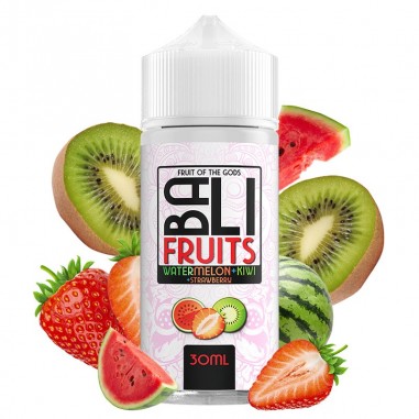 AROMA WATERMELON KIWI STRAWBERRY 30ML LONGFILL - BALI FRUITS